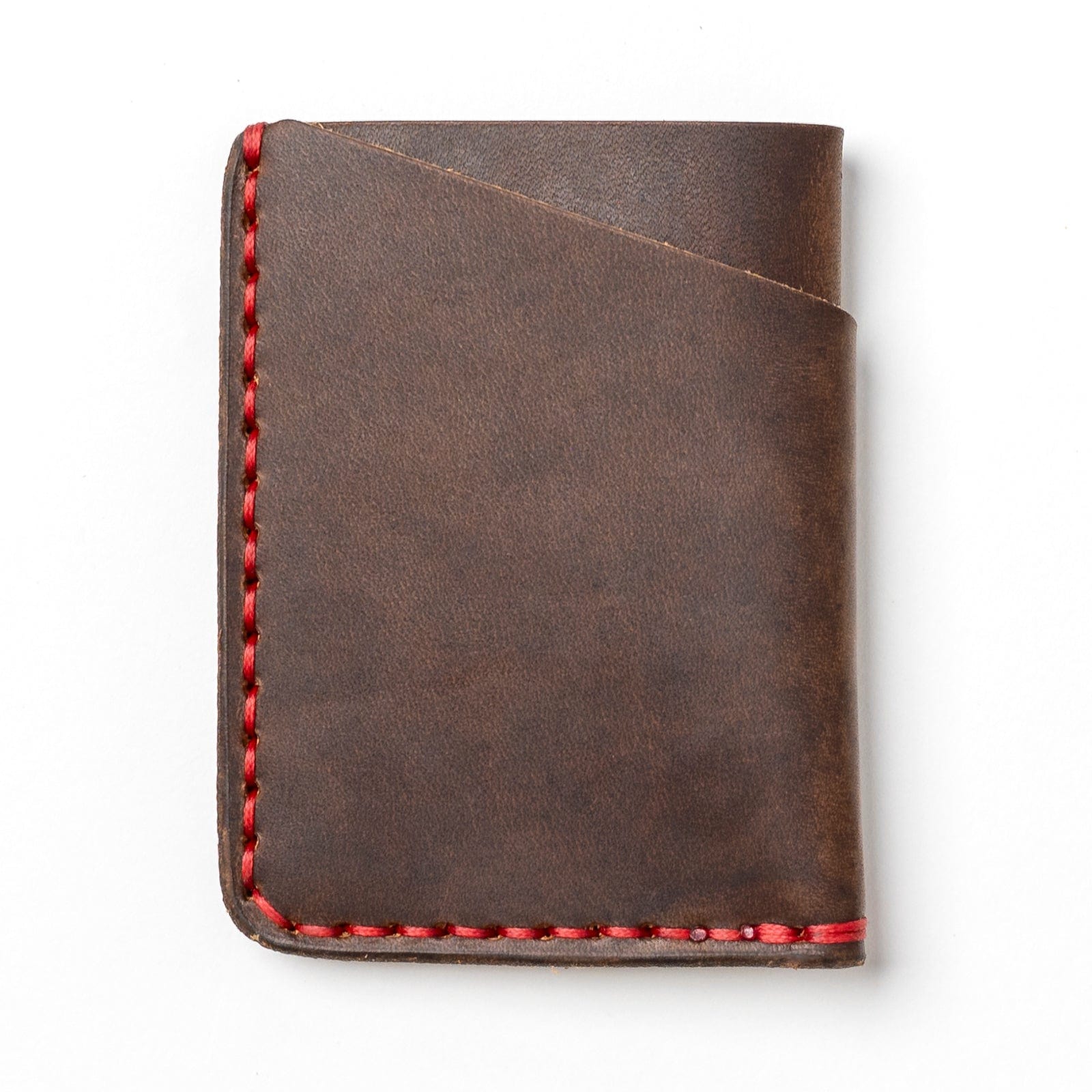 Leather Card Holder - Heritage Brown