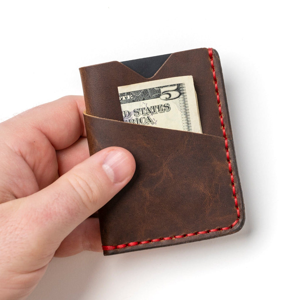 Leather Card Holder - Heritage Brown