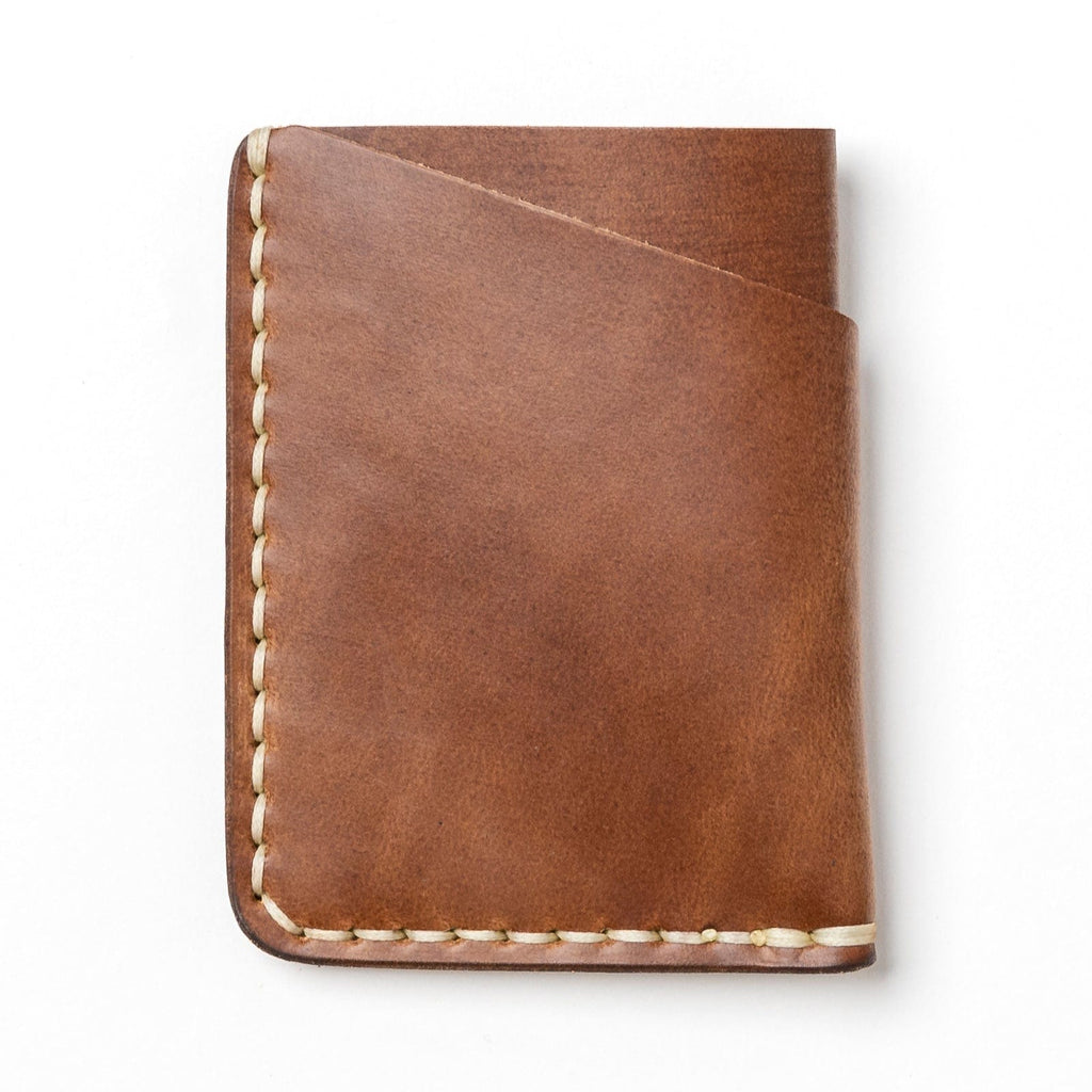 Leather Card Holder - Natural