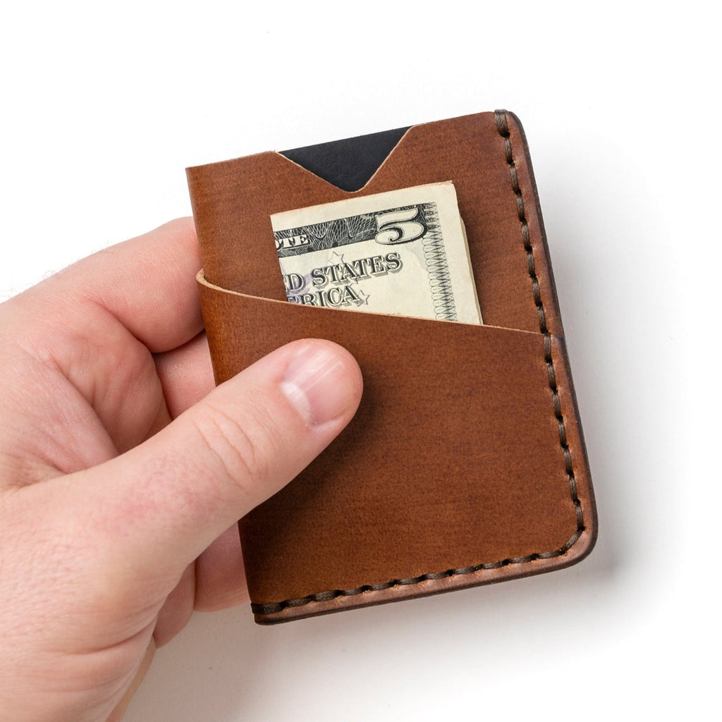 Leather Card Holder - Natural