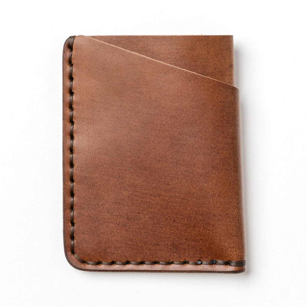 Leather Card Holder - Natural