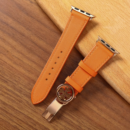 Watch Strap Swift Leather for Apple Watch, Mechanical Watch SW2203