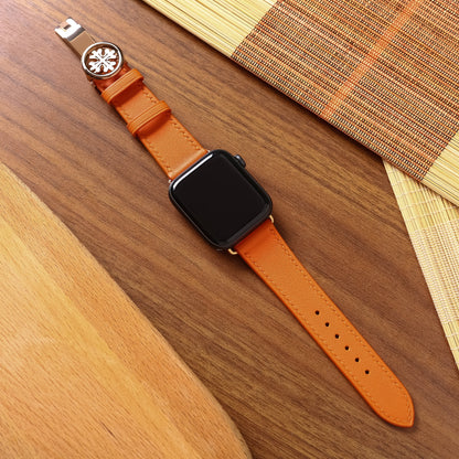 Watch Strap Swift Leather for Apple Watch, Mechanical Watch SW2203