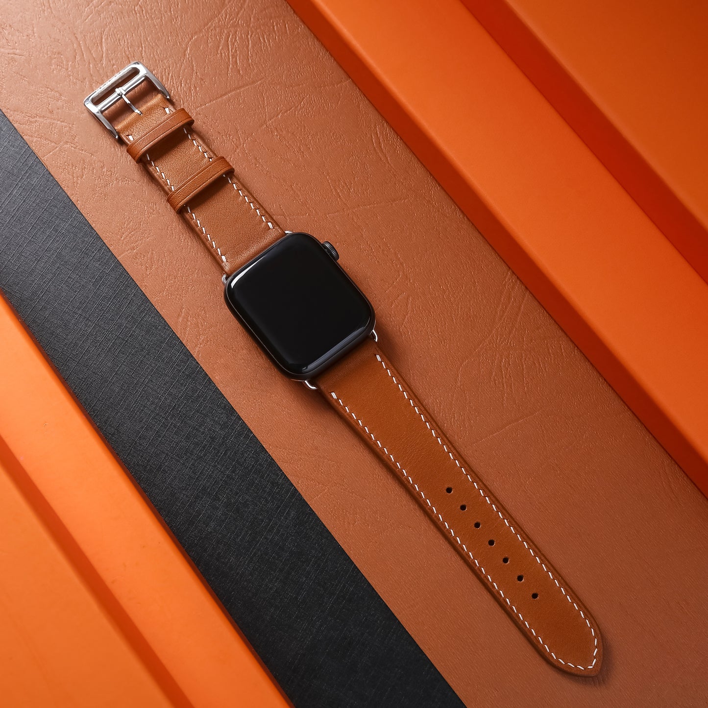 Watch Strap BA Leather for Apple Watch, Mechanical Watch BA09.50