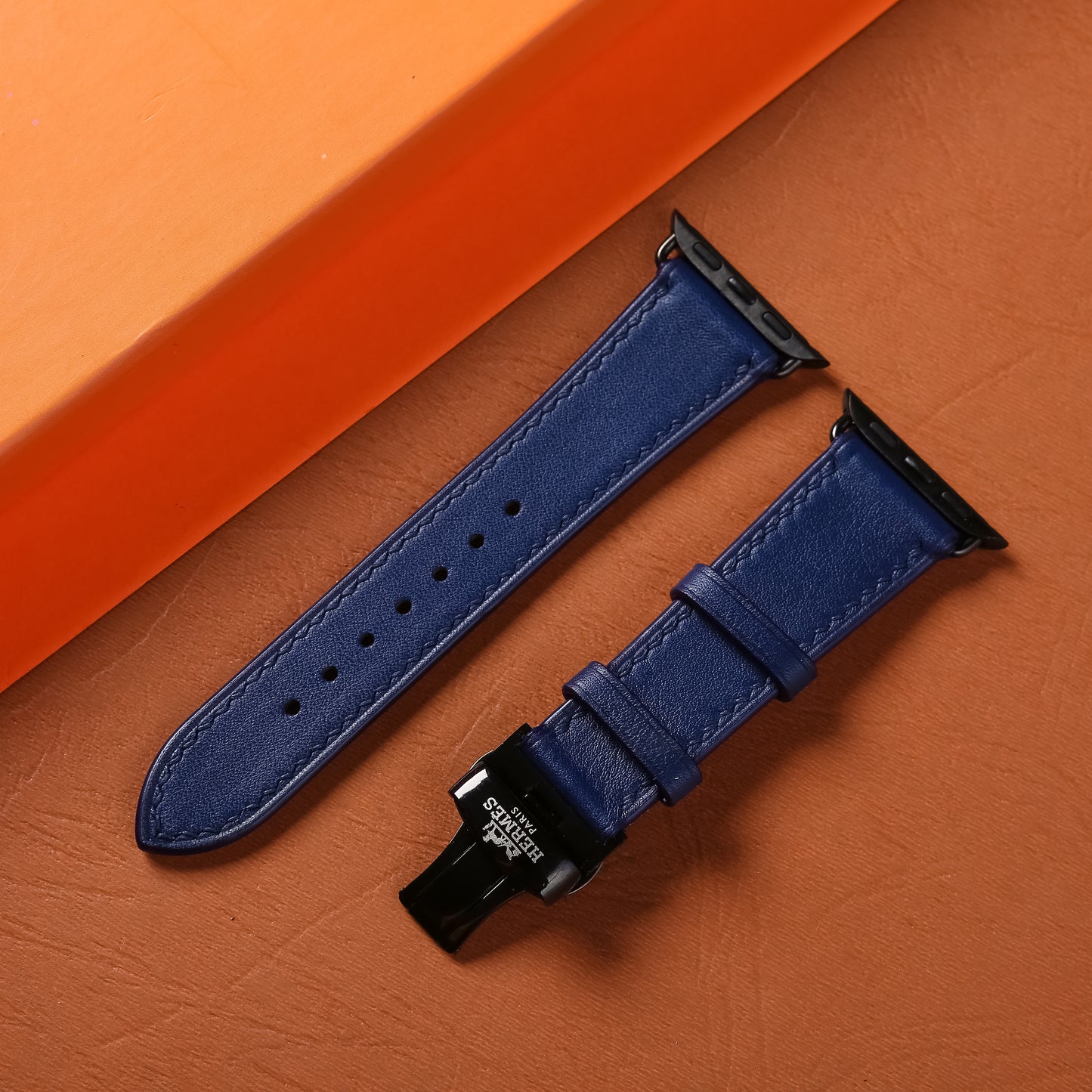 Watch Strap Swift Leather for Apple Watch, Mechanical Watch SW2201