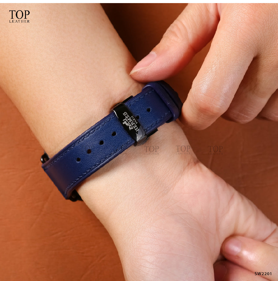 Watch Strap Swift Leather for Apple Watch, Mechanical Watch SW2201