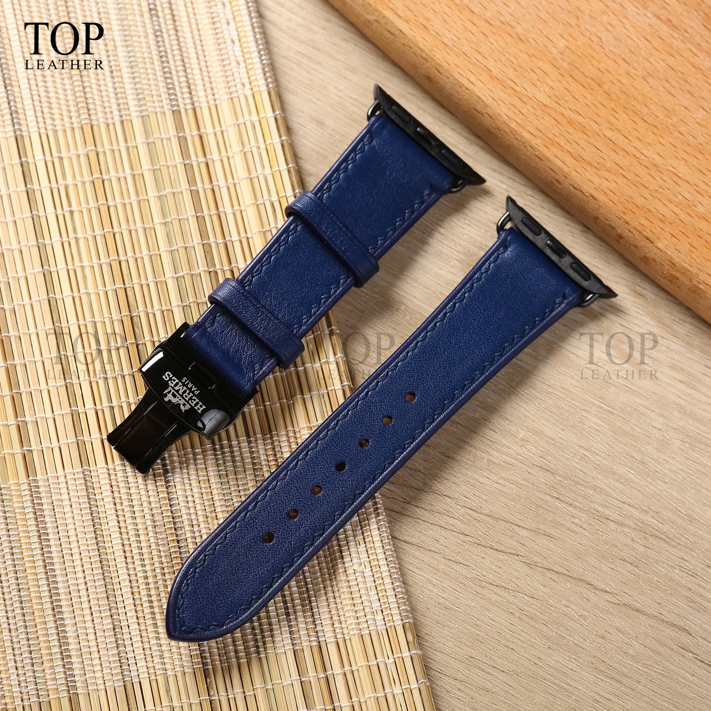 Watch Strap Swift Leather for Apple Watch, Mechanical Watch SW2201