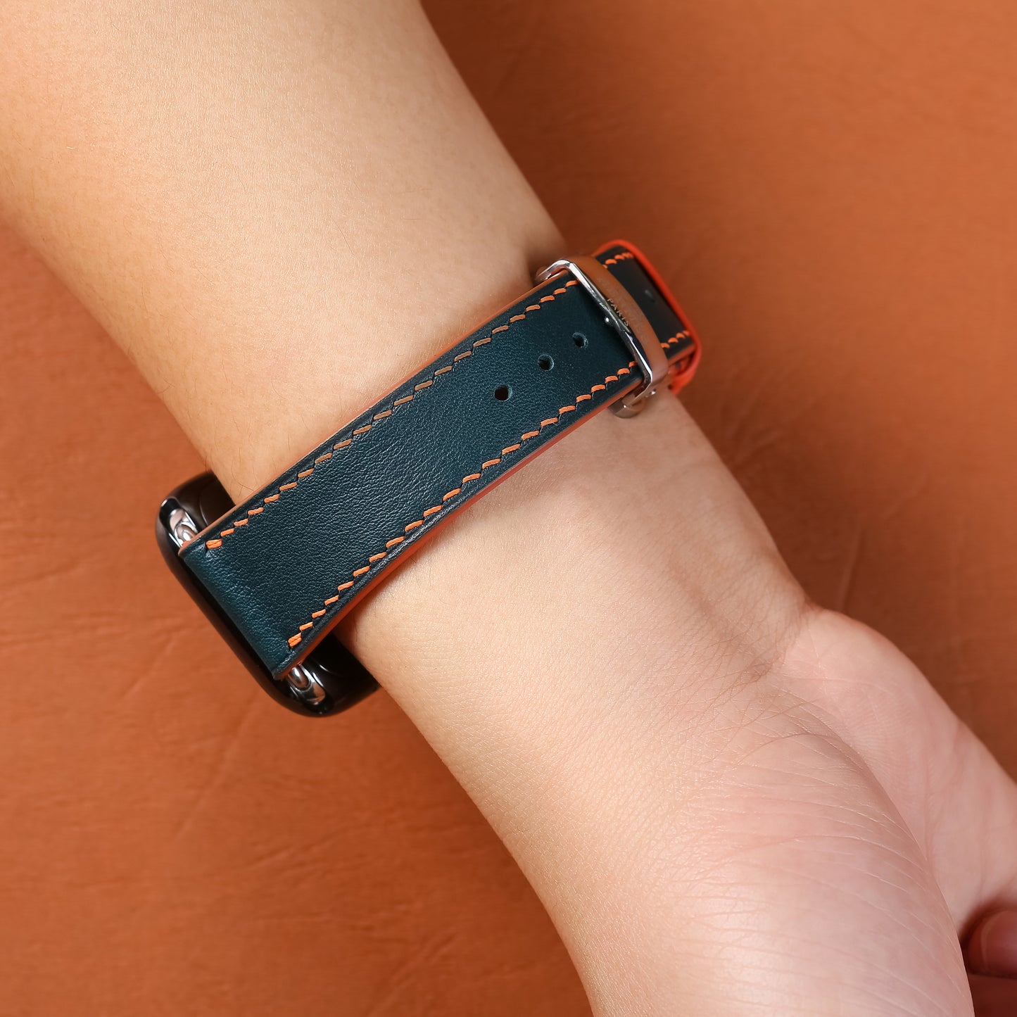 Watch Strap Swift Leather for Apple Watch, Mechanical Watch SW12.33