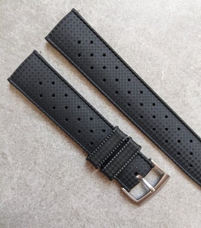 FKM Tropic Rubber Strap - Black