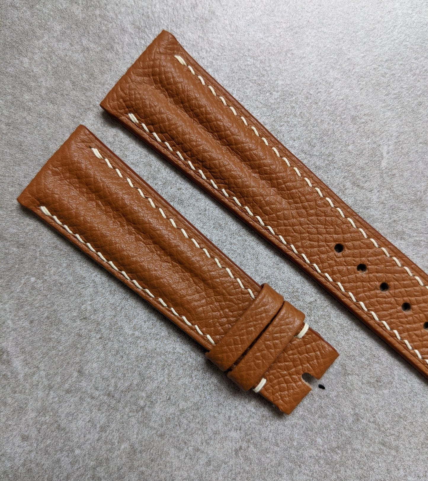 Epsom Calfskin Speedy Ridge Strap - Tan