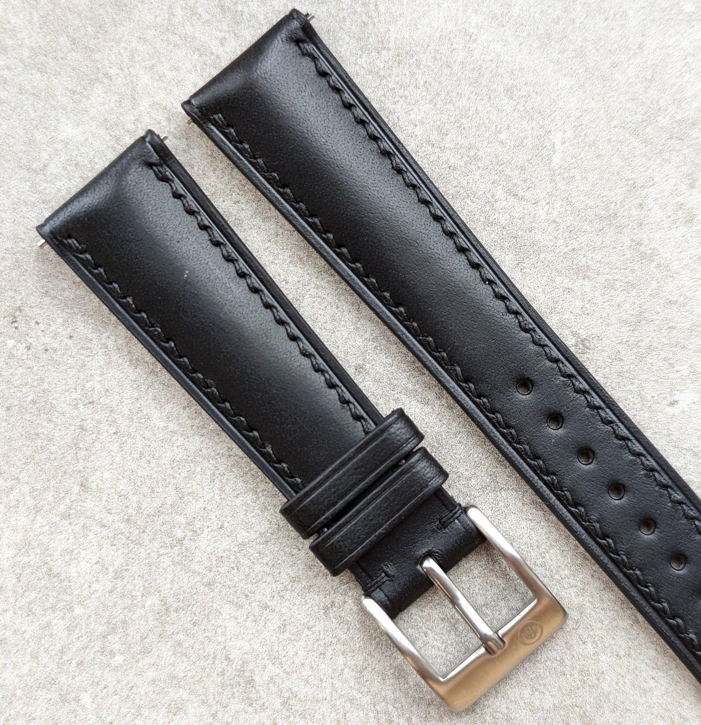 Buttero Watch Strap - Black - RTW