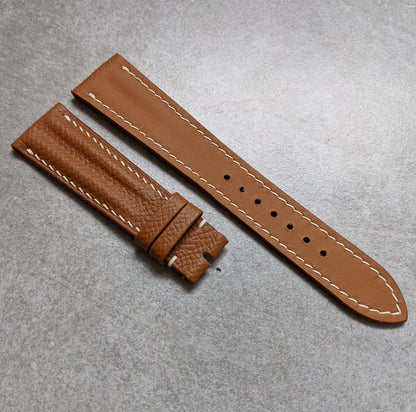 Epsom Calfskin Speedy Ridge Strap - Tan