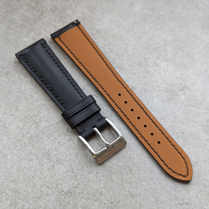 Buttero Watch Strap - Black - RTW