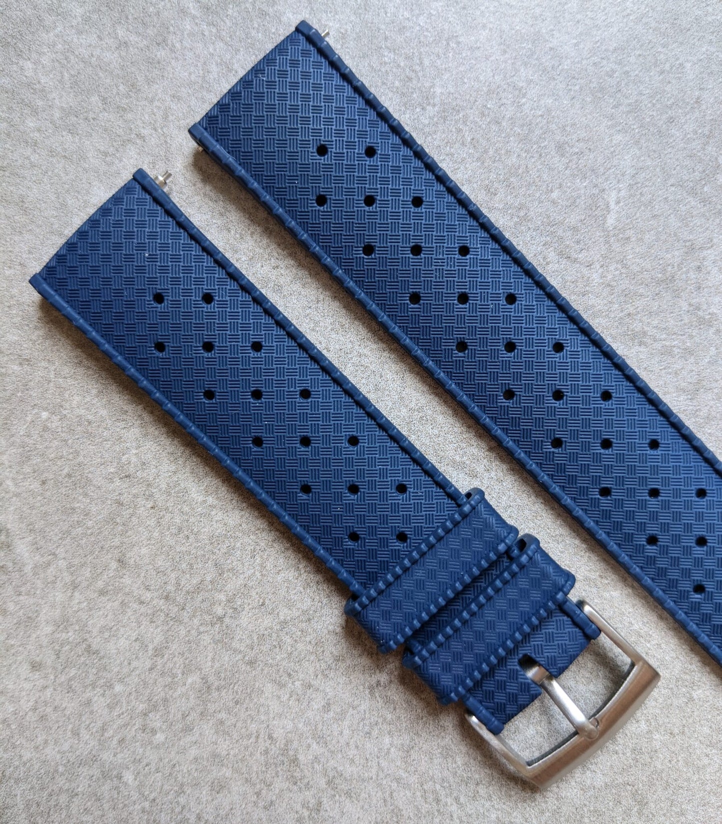 FKM Tropic Rubber Strap - Ocean Blue