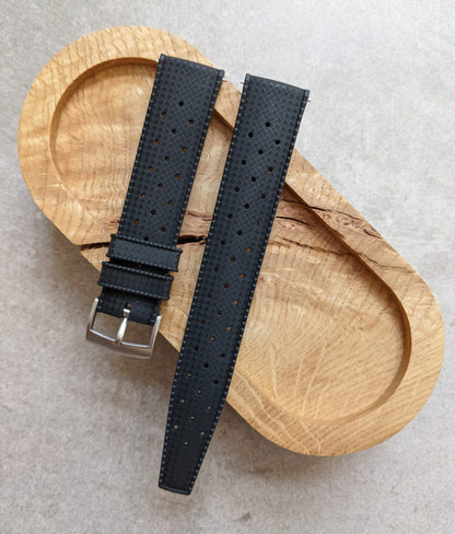 FKM Tropic Rubber Strap - Black