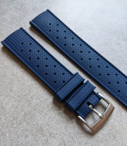 FKM Tropic Rubber Strap - Ocean Blue