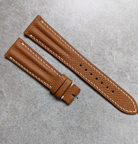 Epsom Calfskin Speedy Ridge Strap - Tan