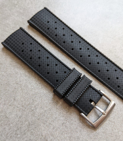 FKM Tropic Rubber Strap - Black