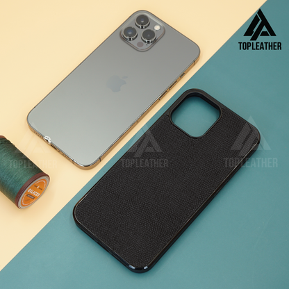 Epsom Leather Phone Case for iPhone