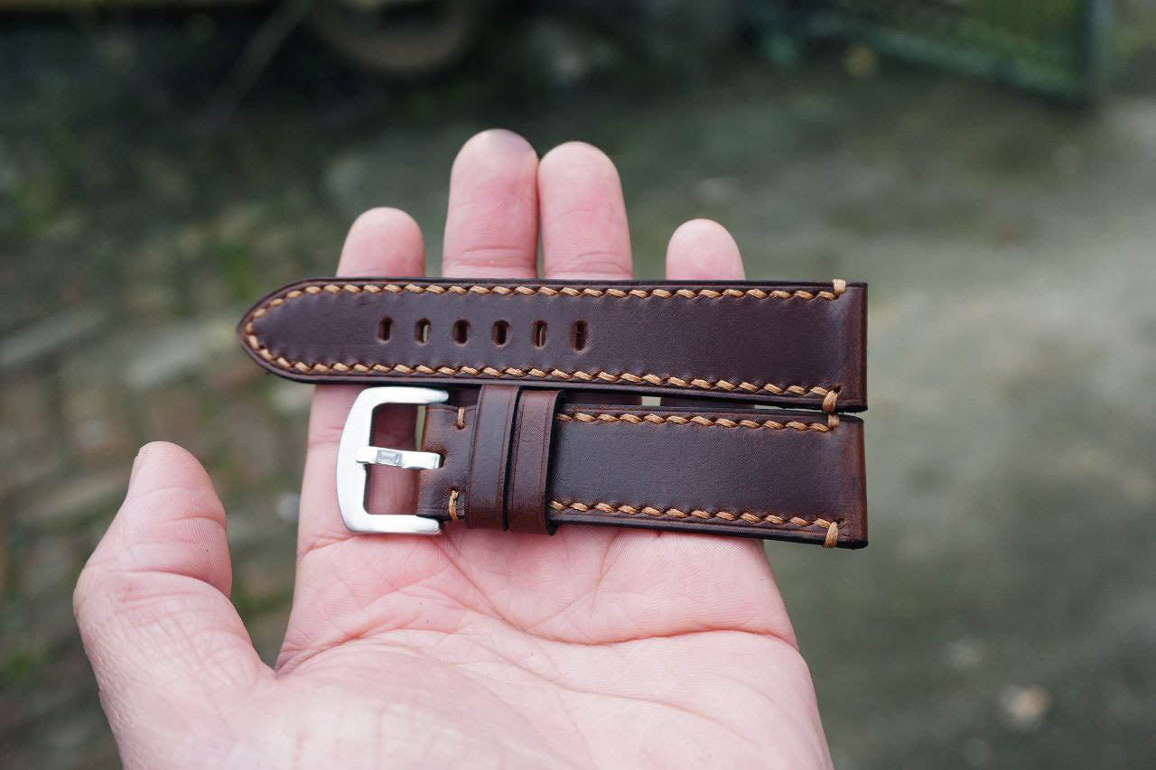 Genuine Cow Leather Watch Strap/Quick Release Watch Strap/Leather Handmade Watch Strap/Custom Leather Watch Band