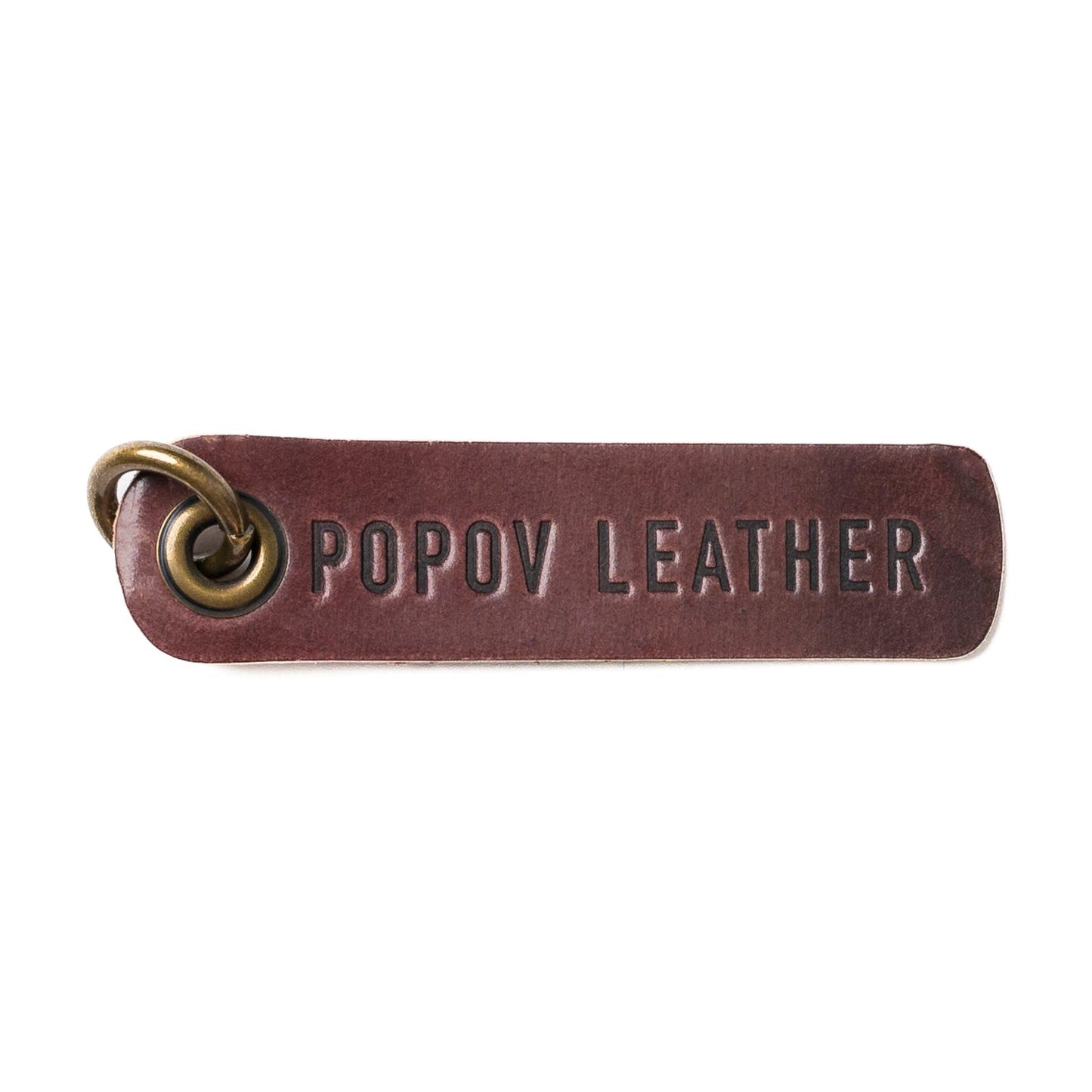 Shell Cordovan Keychain - Popov Leather