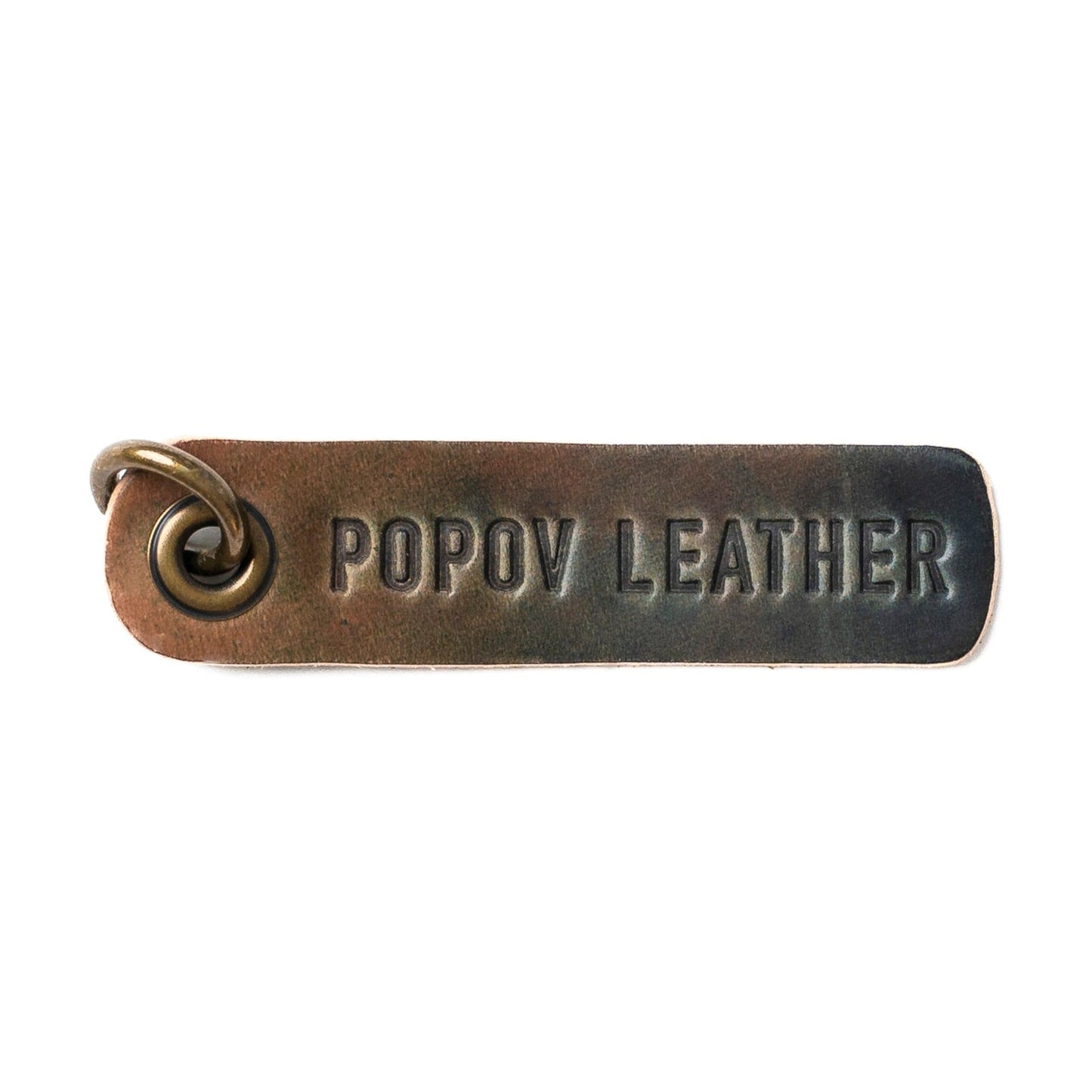 Shell Cordovan Keychain - Popov Leather