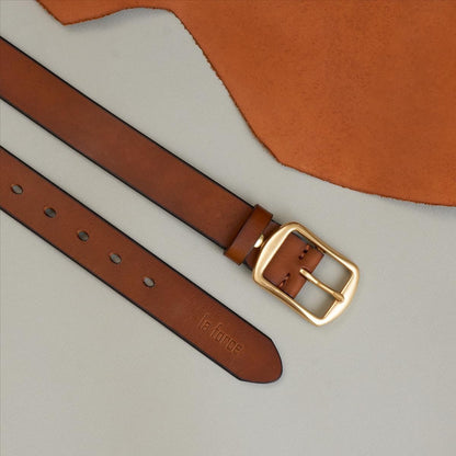 Belt Vintage With Tan Leather Good 3